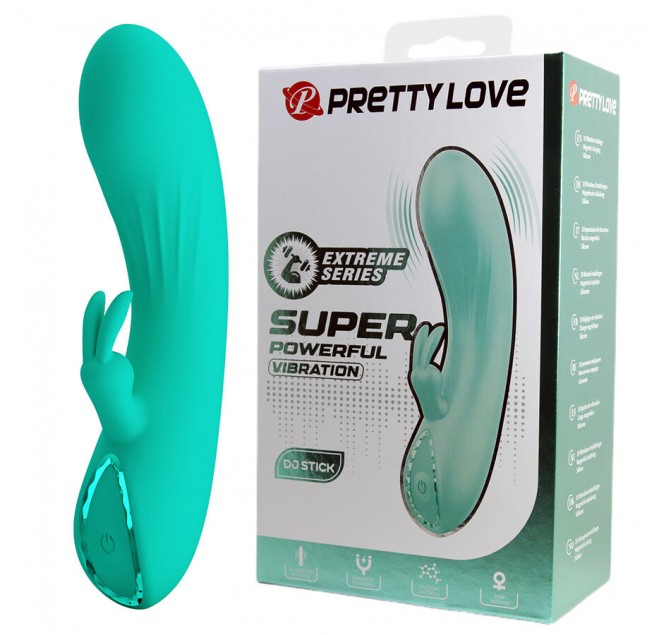 PRETTY LOVE - DJ STICK VIBRATORE PUNTO G TURCHESE