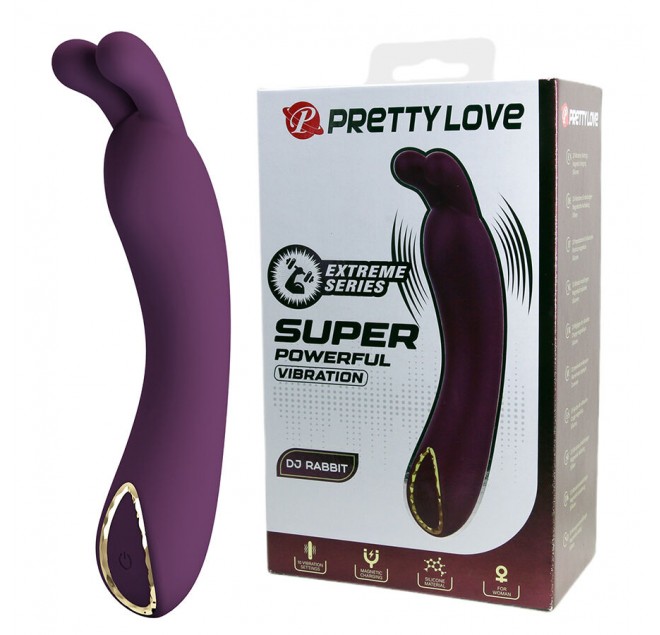 PRETTY LOVE - DJ RABBIT VIBRATORE PUNTO G VIOLA