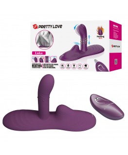 PRETTY LOVE - LUKA VIBRATORE CON EFFETTO CALORE E TELECOMANDO