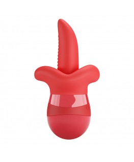 PRETTY LOVE - OBELIA MASTURBATORE VIBRATORE CON LINGUA E MOVIMENTO ORBITALE