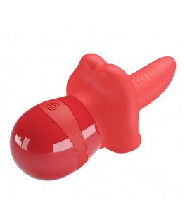 PRETTY LOVE - OBELIA MASTURBATORE VIBRATORE CON LINGUA E MOVIMENTO ORBITALE