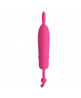 PRETTY LOVE - DELIA VIBRATORE CONIGLIO CON ANELLO DI RESISTENZA