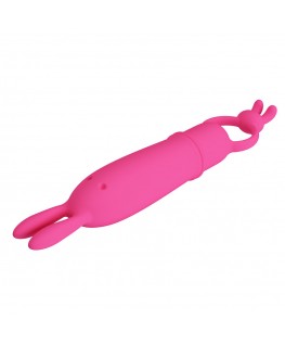PRETTY LOVE - DELIA VIBRATORE CONIGLIO CON ANELLO DI RESISTENZA
