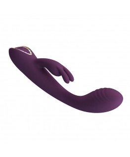 PRETTY LOVE - EMMA VIBRATORE VIOLA CON STIMOLATORE RABBIT