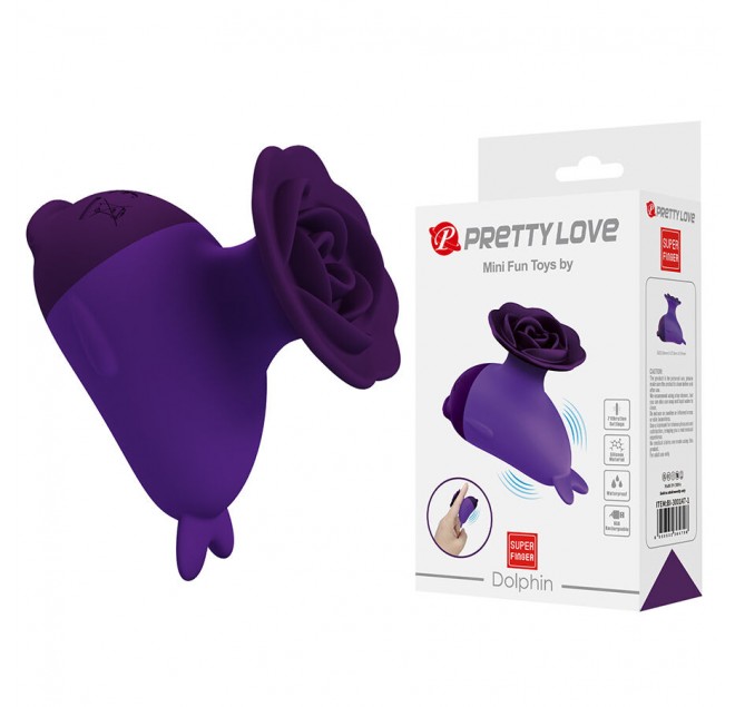 PRETTY LOVE - DOLPHIN MINI VIBRATORE CON CLIP