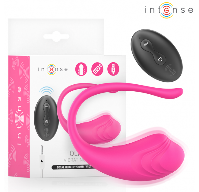 INTENSE - OLIVIA PINK UOVO VIBRANTE CON TELECOMANDO