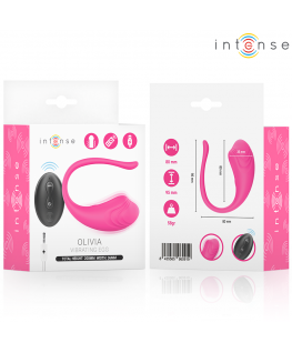INTENSE - OLIVIA PINK UOVO VIBRANTE CON TELECOMANDO