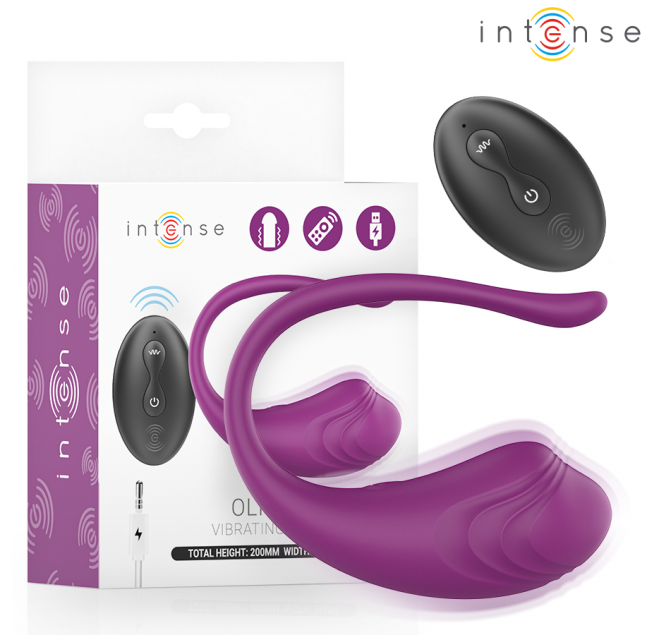 INTENSE - OLIVIA PURPLE UOVO VIBRANTE CON TELECOMANDO