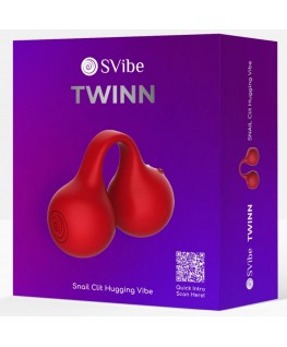 SNAIL VIBE - TWINN VIBRATORE A DITA CHERRY
