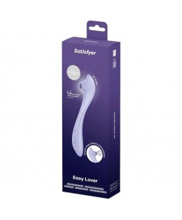 SATISFYER - EASY LOVER VIBRADOR & ESTIMULADOR AIR PULSE
