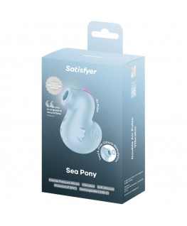 SATISFYER - SEA PONY VIBRADOR & ESTIMULADOR AIR PULSE