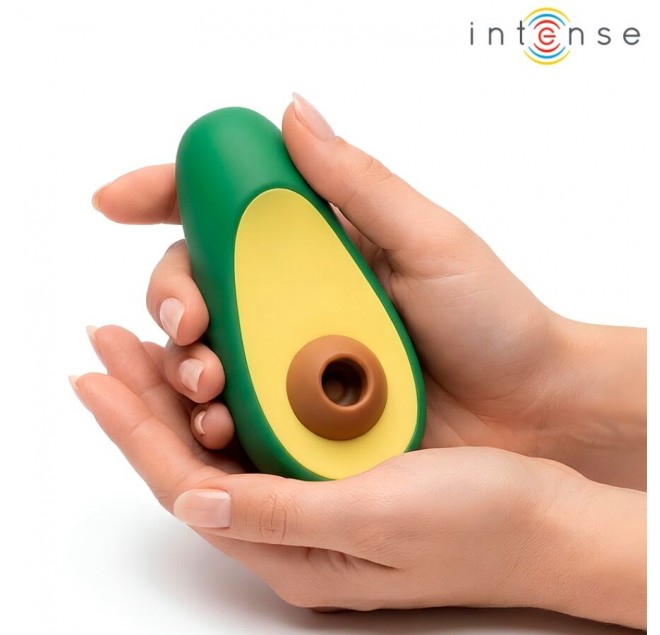INTENSE - WAKI STIMOLATORE CLITORIDEO AD ASPIRAZIONE AVOCADO