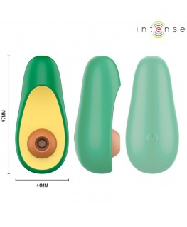 INTENSE - WAKI STIMOLATORE CLITORIDEO AD ASPIRAZIONE AVOCADO