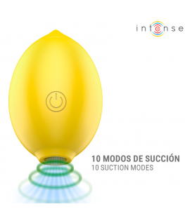 INTENSE - MONI STIMOLATORE CLITORIDE A SUZIONE LEMON