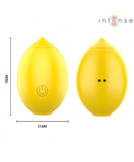INTENSE - MONI STIMOLATORE CLITORIDE A SUZIONE LEMON