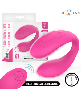 INTENSE - NORA STIMOLATORE VIBRANTE A MORSETTO ROSA