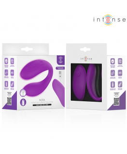 INTENSE - NORA STIMOLATORE VIBRANTE A MORSETTO VIOLA