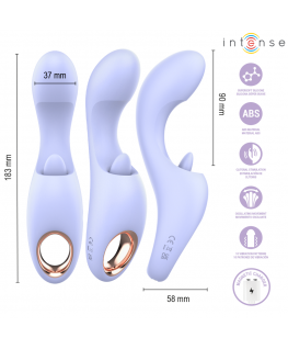 INTENSE - ANYA STIMOLATORE DI VIBRAZIONE E MOVIMENTO MULTIFUNZIONE