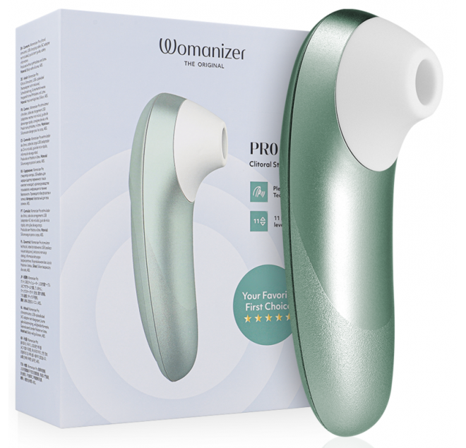WOMANIZER - STIMOLATORE CLITORIDEO PRO VIBRANTE VERDE SALVIA