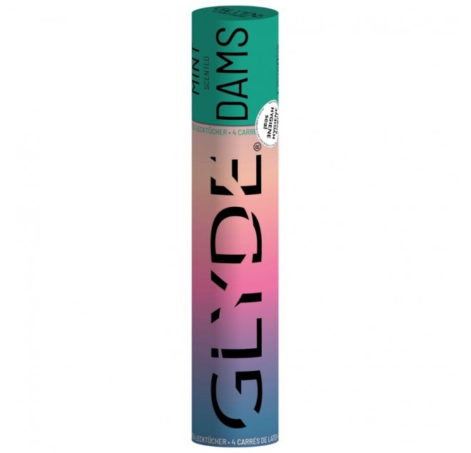 SHEER GLYDE - DAMS LAMINAS LATEX ORAL SEX MINT