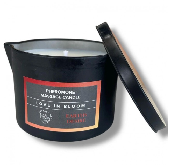 EYE OF LOVE - BLOOM CANDELA DA MASSAGGIO SATIVA EARTHS DESIRE 150 ML
