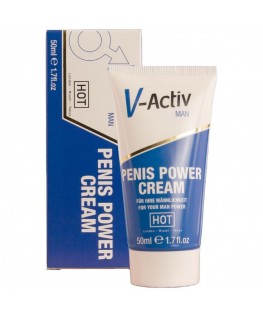 HOT - V-ACTIV PENIS POWER CREAM PER UOMO 50 ML