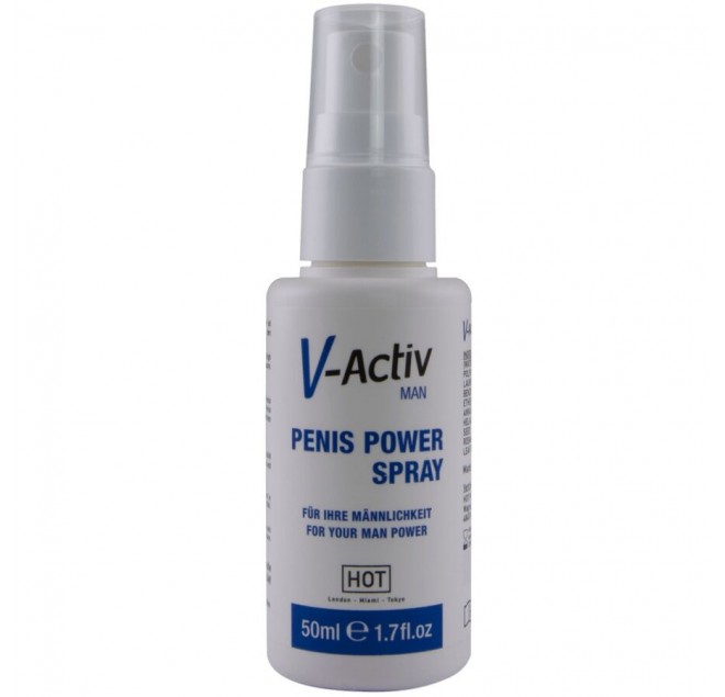 HOT - V-ACTIV PENIS POWER SPRAY PER UOMO 50 ML