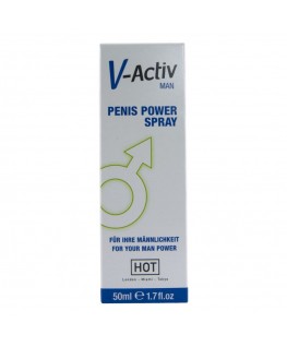 HOT - V-ACTIV PENIS POWER SPRAY PER UOMO 50 ML