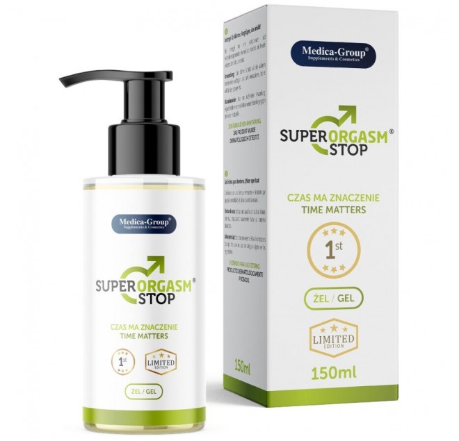 MEDICA GROUP - SUPER ORGASM STOP GEL INTIMO UOMO 150 ML