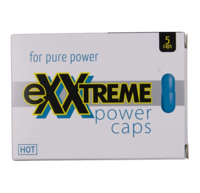 HOT - EXXTREME POWER CAPS UOMO 5 UNITÀ
