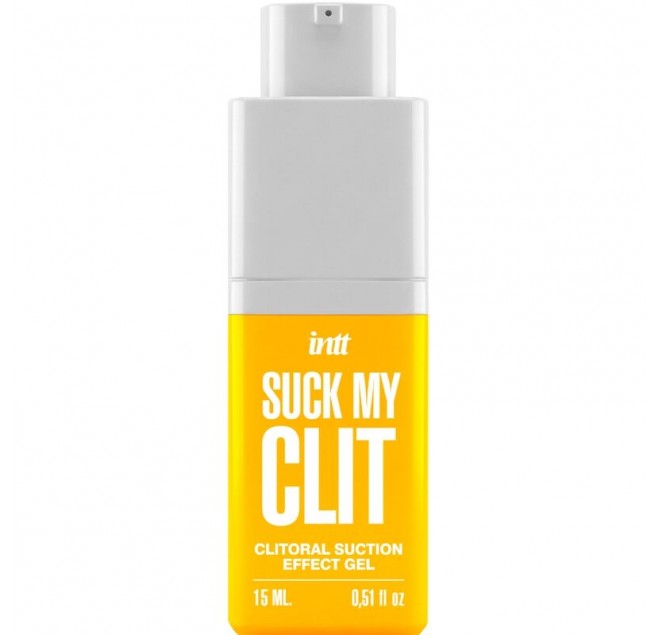 INTT - SUCK MY CLIT GEL EFFETTO ASPIRAZIONE MANGO TROPICALE 15 ML