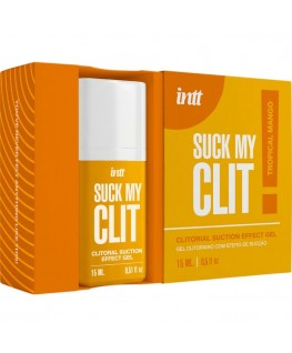 INTT - SUCK MY CLIT GEL EFFETTO ASPIRAZIONE MANGO TROPICALE 15 ML