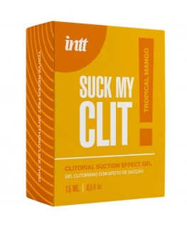 INTT - SUCK MY CLIT GEL EFFETTO ASPIRAZIONE MANGO TROPICALE 15 ML