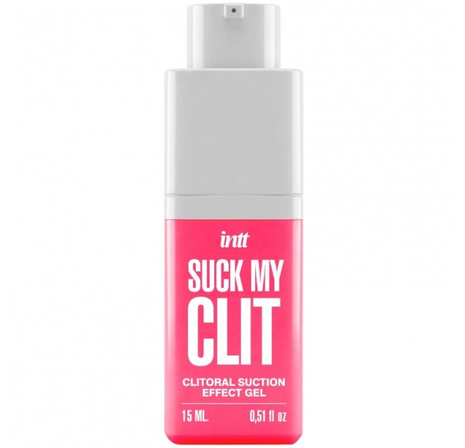 INTT - SUCK MY CLIT GEL EFFETTO ASPIRAZIONE FRAGOLA SELVAGGIA 15 ML