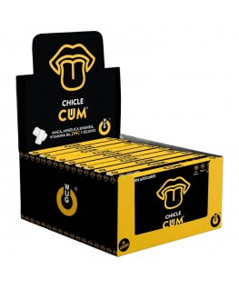 WUG SEX SENSE - AUMENTATORE DI SPERMA E POTENZIATORE DI SAPORE DI SPERMA DI BANANA | ESPOSITORE 12 X 8 UNITÀ