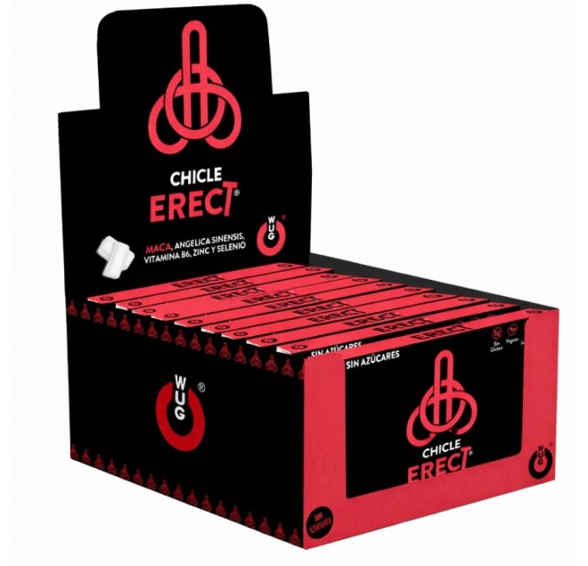 WUG SEX SENSE - POTENZIATORE DELL'EREZIONE | ESPOSITORE 12 X 8 UNITÀ