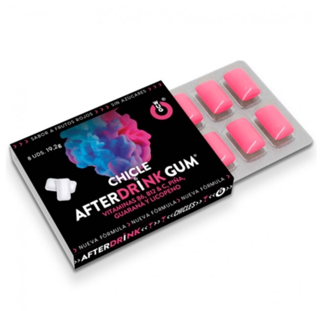 WUG GUM - AFTER DRINK DOPO SBRONZA 1 X 8 UNITÀ