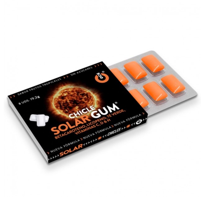 WUG GUM - SOLAR GUM ABBRONZANTE SOLARE 1 X 8 UNITÀ