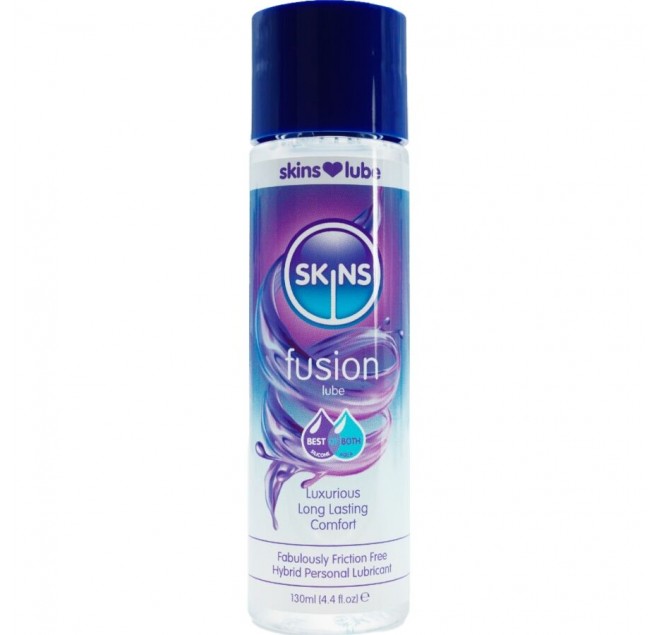 SKINS - FUSION LUBRIFICANTE IBRIDO A BASE DI ACQUA E SILICONE 130 ML