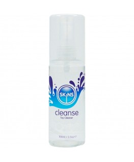 SKINS - DETERGENTE PER GIOCATTOLI 100 ML SKINS - DETERGENTE PER GIOCATTOLI 100 ML che trovi in offerta solo su SexyShopOnline a -35% di sconto