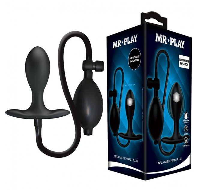 MR PLAY - TAPPO ANALE GONFIABILE REGOLABILE