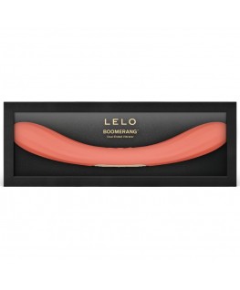 LELO - BOOMERANG VIBRATORE A DOPPIA ESTREMITÀ ROSSO CORALLO