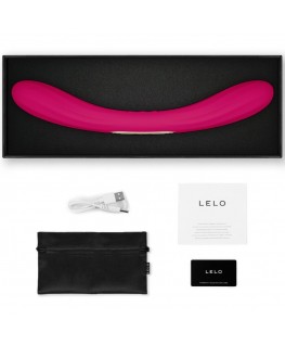 LELO - BOOMERANG VIBRATORE A DOPPIA ENDA CERISE