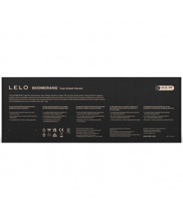 LELO - BOOMERANG VIBRATORE A DOPPIA ESTREMITÀ VIOLA