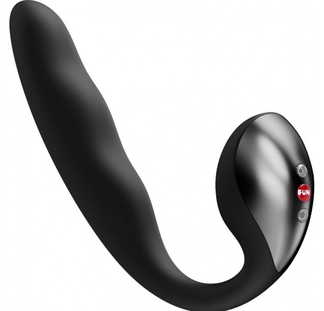 FUN FACTORY - VIBRATORE ALLEGRO INSERIBILE A DOPPIO IMPULSO D'ARIA NERO