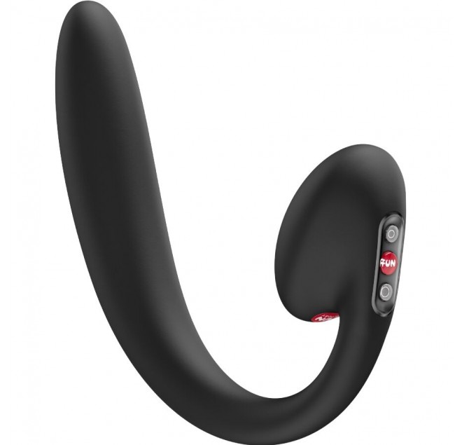 FUN FACTORY - CRESCENDO VIBRATORE A DOPPIO IMPULSO D'ARIA INSERIBILE NERO