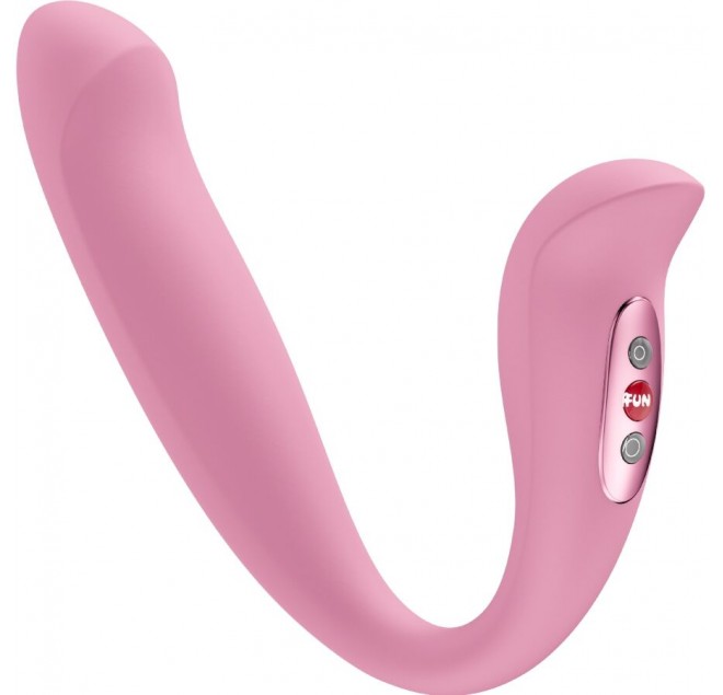 FUN FACTORY - VELOCE VIBRATORE A DOPPIO IMPULSO D'ARIA INSERIBILE ROSA