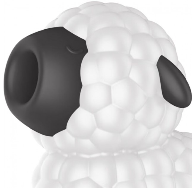 SATISFYER - VIBRATORE DREAMY SHEEP E STIMOLATORE A IMPULSI D'ARIA