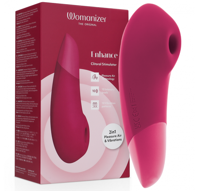 WOMANIZER - STIMOLATORE CLITORIDEO ROSA VIBRANTE