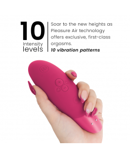 WOMANIZER - STIMOLATORE CLITORIDEO ROSA VIBRANTE